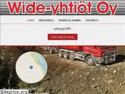 Sites similar to wideyhtiot.fi