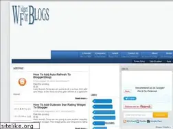 Sites similar to widget-for-blogs.blogspot.com