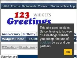 Sites similar to widgets.123greetings.com