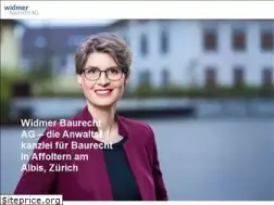 Sites similar to widmer-baurecht.ch