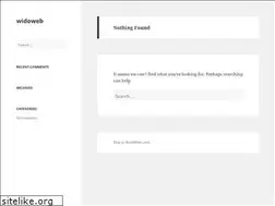 Sites similar to widoweb.wordpress.com