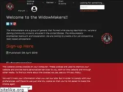 Sites similar to widowmakers.com