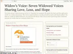 Sites similar to widowsvoice-sslf.blogspot.com