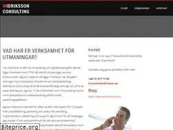 Sites similar to widriksson.se