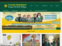Sites similar to widyamataram.ac.id