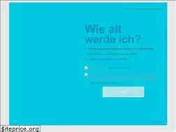 Sites similar to wie-alt-werde-ich.de