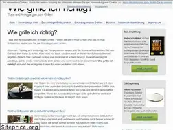 Sites similar to wie-grille-ich-richtig.de