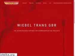 Sites similar to wiebeltrans.de
