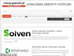 Sites similar to wiecej-gotowki.pl