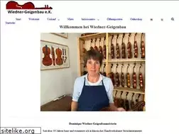 Sites similar to wiedner-geigenbau.de