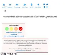 Sites similar to wiednergymnasium.at