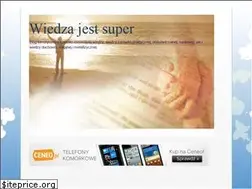 Sites similar to wiedza-jest-super.blogspot.com
