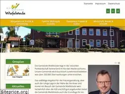 Sites similar to wiefelstede.de