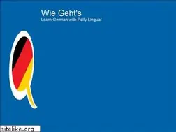 Sites similar to wiegehtsgerman.com