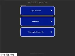 Sites similar to wiegertlaw.com