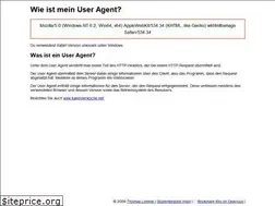 Sites similar to wieistmeinuseragent.de