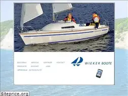 Sites similar to wiekerboote.de
