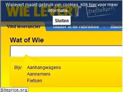 Sites similar to wielevert.nl