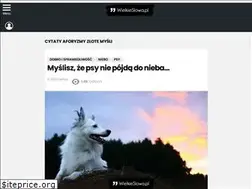 Sites similar to wielkieslowa.pl
