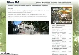 Sites similar to wiener-hof.de