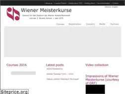 Sites similar to wiener-meisterkurse.at