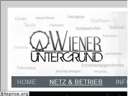 Sites similar to wiener-untergrund.at