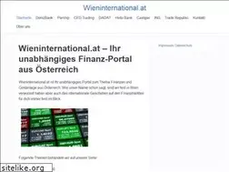 Sites similar to wieninternational.at