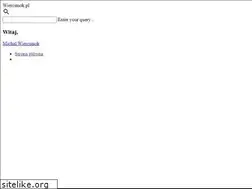 Sites similar to wiercimok.pl