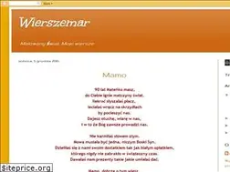 Sites similar to wierszemar.blogspot.com