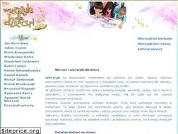 Sites similar to wierszykidladzieci.pl