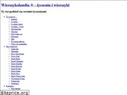 Sites similar to wierszykolandia.pl