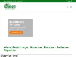 Sites similar to wiese-bestattungen.de