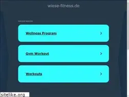 Sites similar to wiese-fitness.de