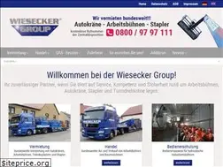 Sites similar to wiesecker-group.de