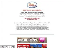 Sites similar to wiesnservice.de