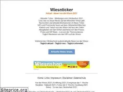 Sites similar to wiesnticker.de
