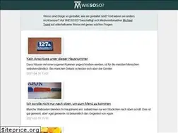 Sites similar to wiesoso.com