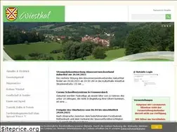 Sites similar to wiesthal.de