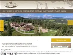 Sites similar to wietererhof.com