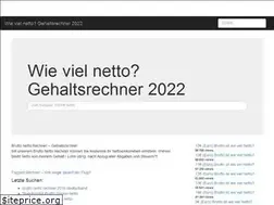 Sites similar to wieviel-brutto.de