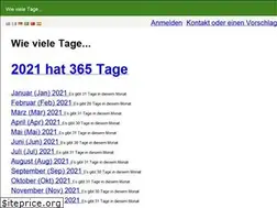 Sites similar to wievieletage.de