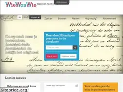 Sites similar to wiewaswie.nl