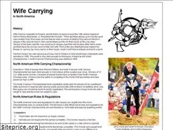 Sites similar to wife-carrying.org
