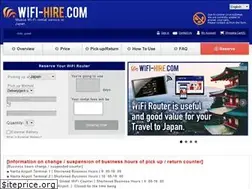 Sites similar to wifi-hire.com