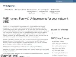 Sites similar to wifi-names.com