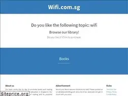Sites similar to wifi.com.sg