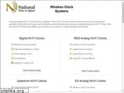 Sites similar to wificlocks.net