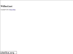Sites similar to wifino1.net