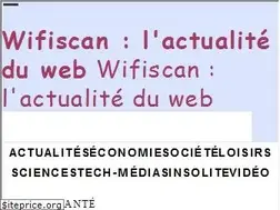 Sites similar to wifiscan.fr