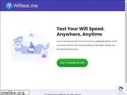 Sites similar to wifitest.me